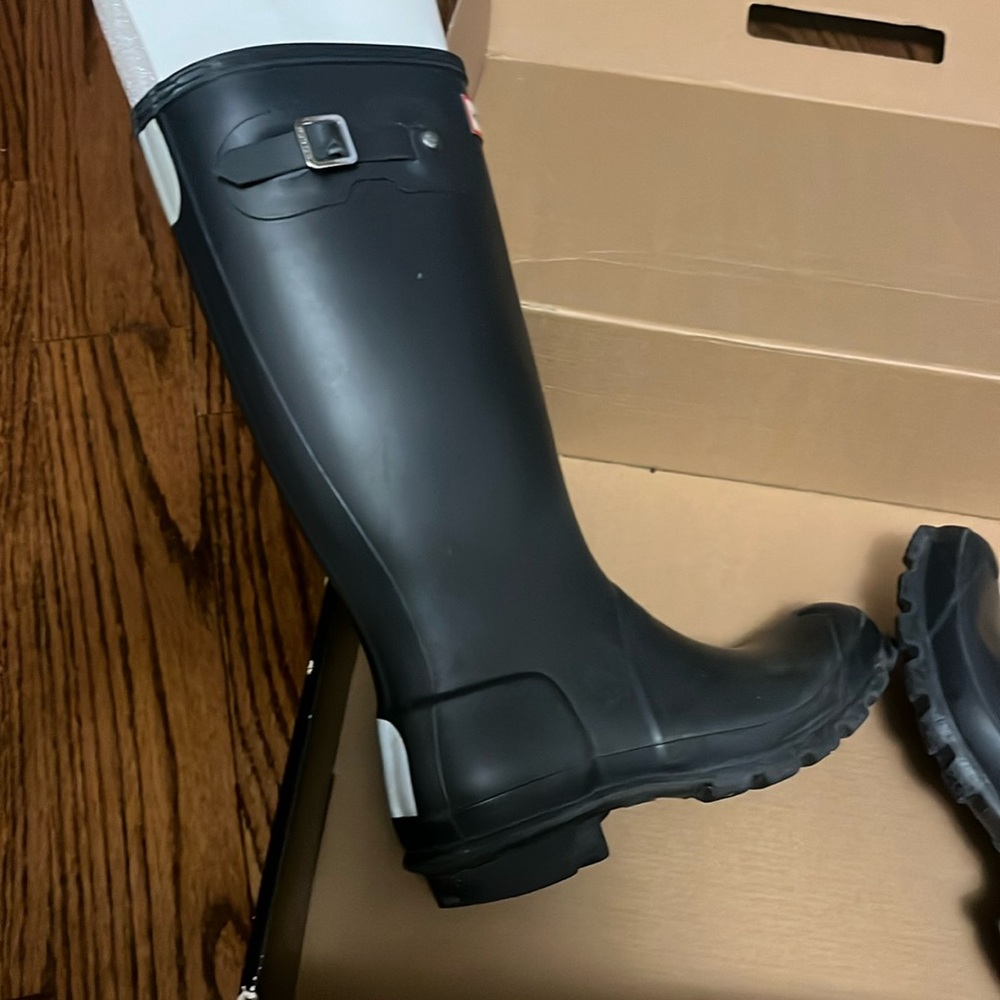 Hunter boots tall